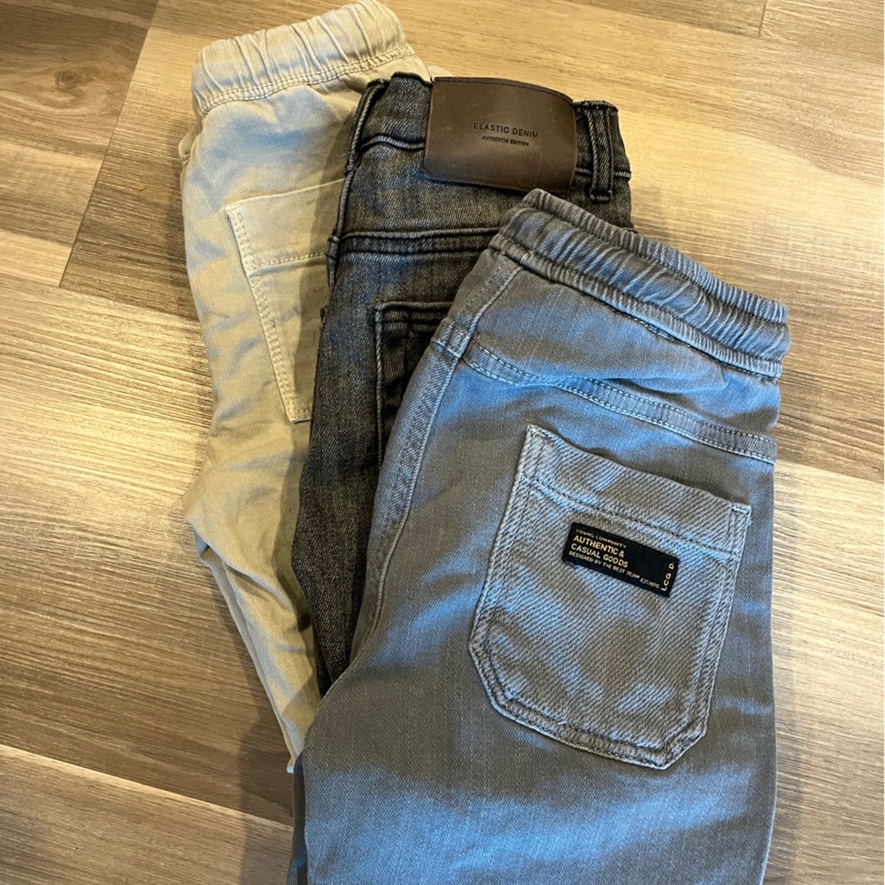 Boy Zara pants lot of 3 pairs- size 7